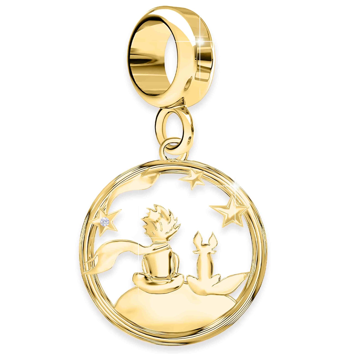 Charms Inspiracja Mały Książę z Lisem