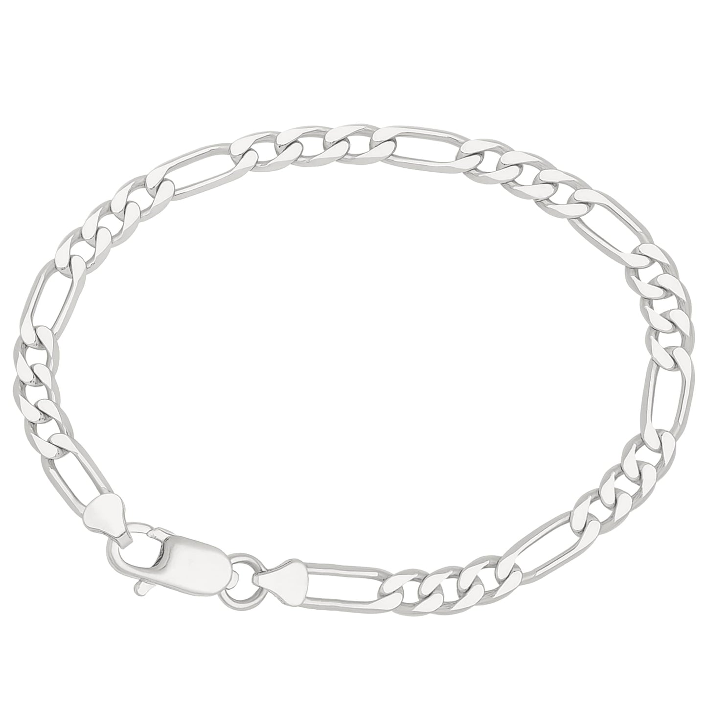 Bransoletka Srebrna Figaro 4,1mm