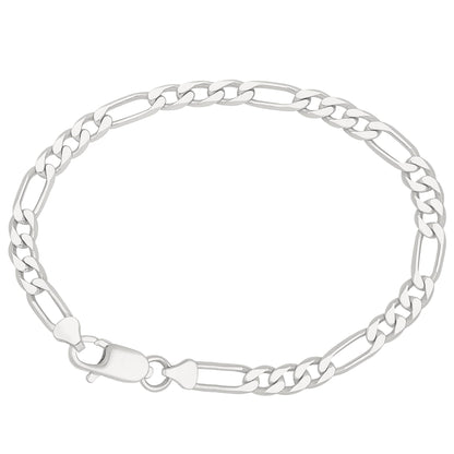 Bransoletka Srebrna Figaro 4,1mm