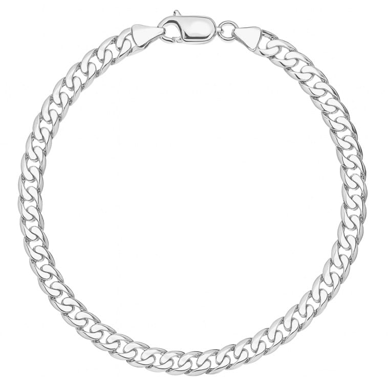 Bransoletka Srebrna Pancerka 3,1mm