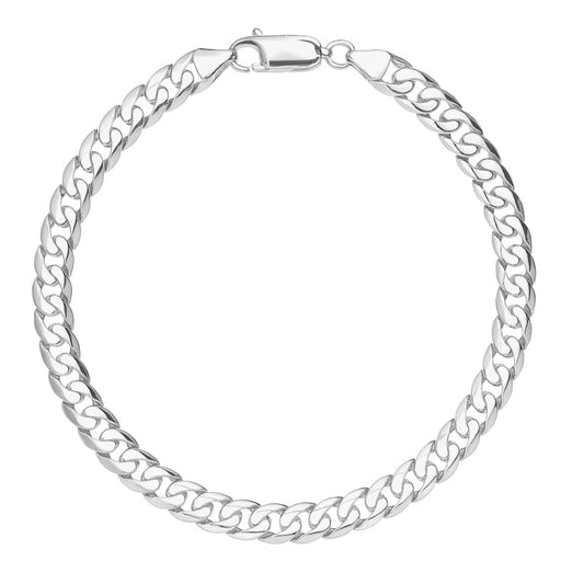 Bransoletka Srebrna Pancerka 4,1mm