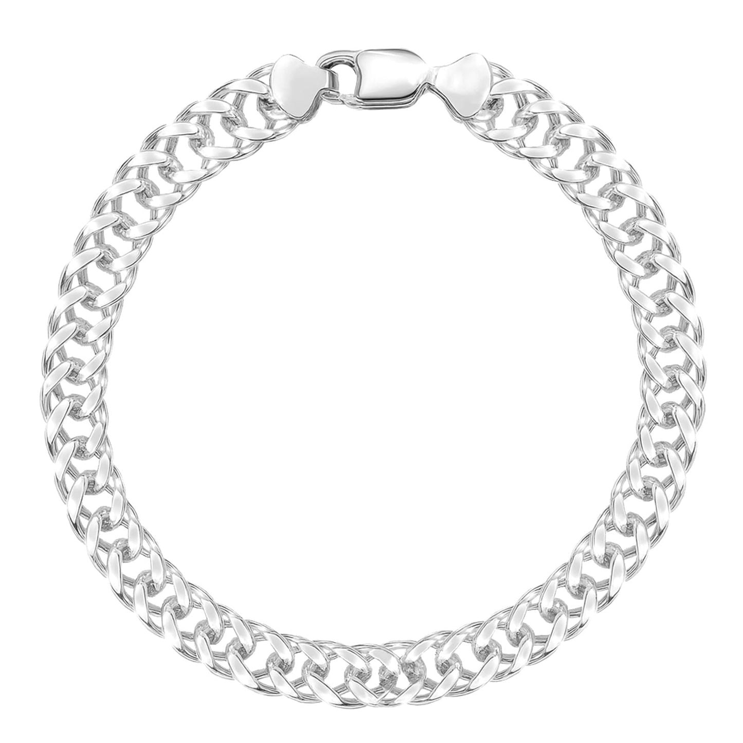 Bransoletka Srebrna Rombo 4,5mm
