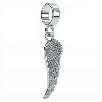 Charms Wiszący Skrzydło Anioła Zawieszka do Bransoletki