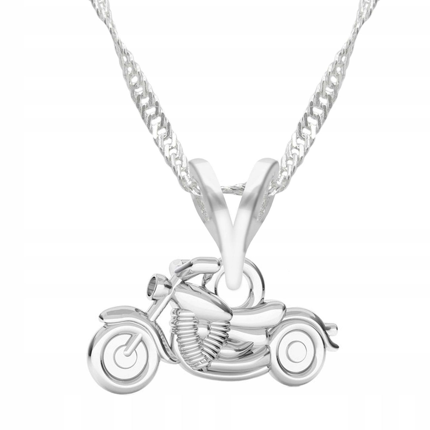 Łańcuszek naszyjnik Motocykl Motor