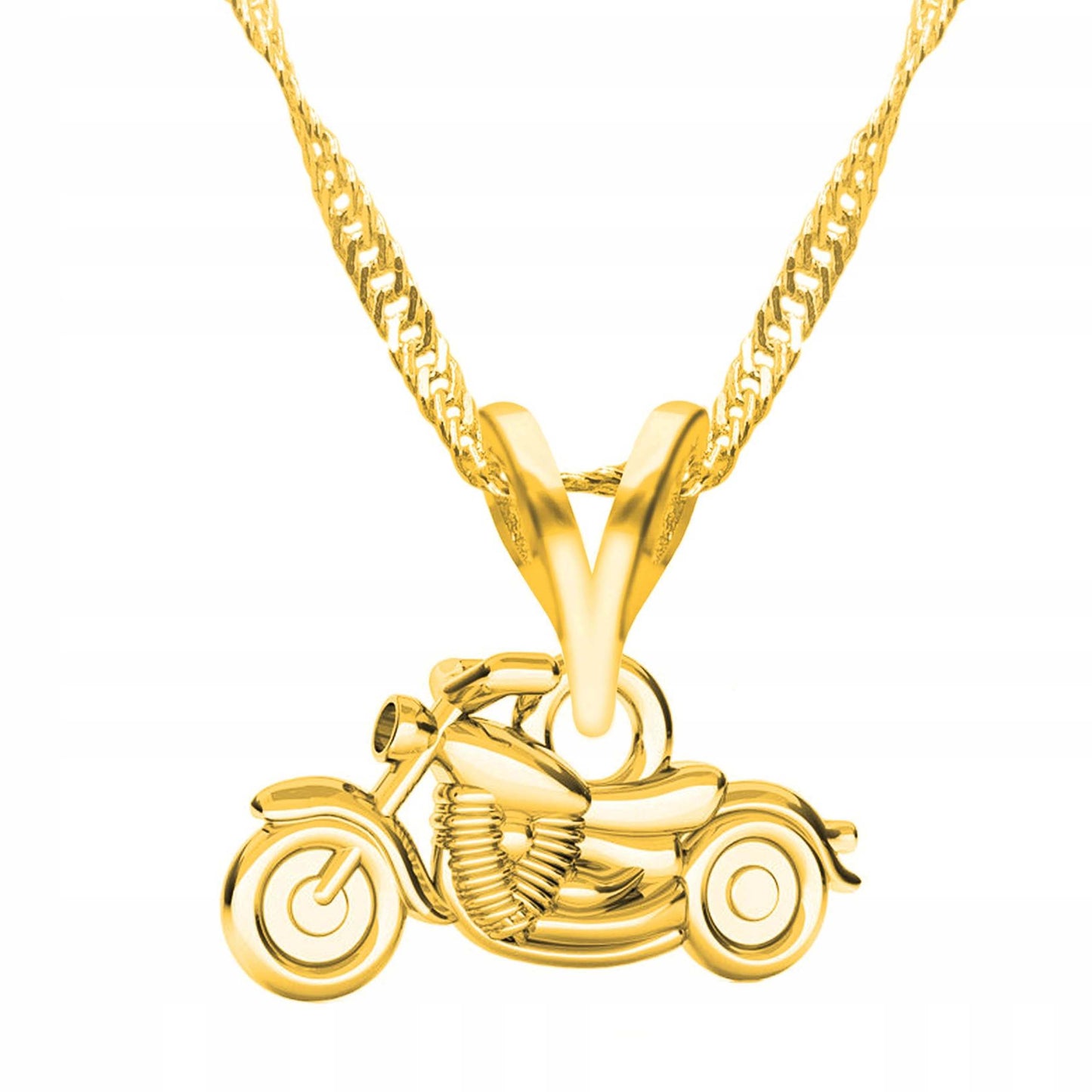 Łańcuszek naszyjnik Motocykl Motor
