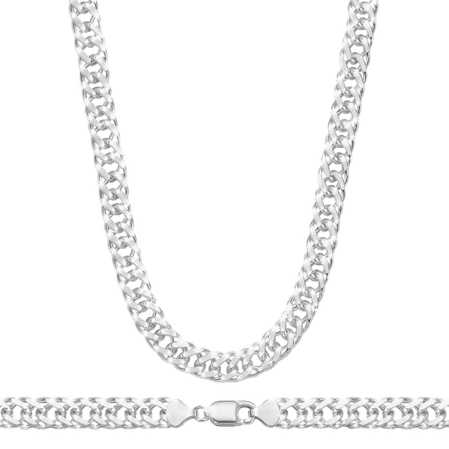 Łańcuszek Srebrny Rombo 3,0mm