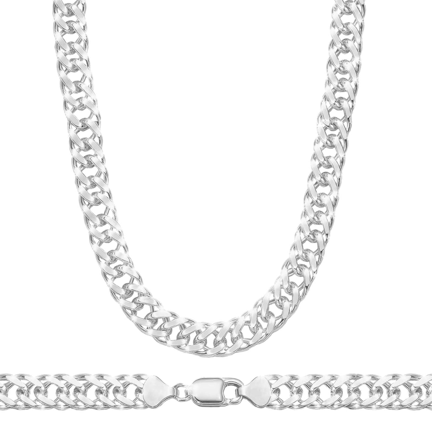 Łańcuszek Srebrny Rombo 4,0mm