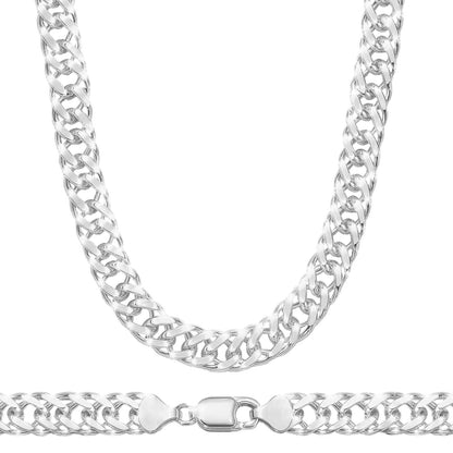 Łańcuszek Srebrny Rombo 4,5mm